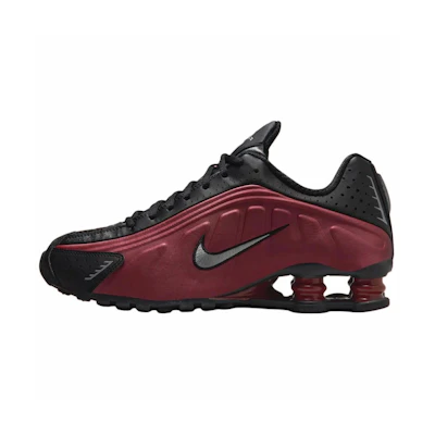 (W) Nike Shox R4 'Black Team Red'