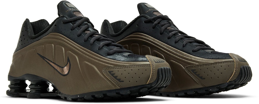 (Women) Nike Shox R4 'Off Noir Ironstone' AR3565-007 Cheap (Women) Nike Shox R4 'Off Noir Ironstone' AR3565-007