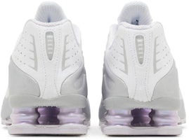 (W) ナイキ ショックス R4 "プラチナ/ベリーグレープ" HF5076-100 Details for (W) ナイキ ショックス R4 "プラチナ/ベリーグレープ" HF5076-100