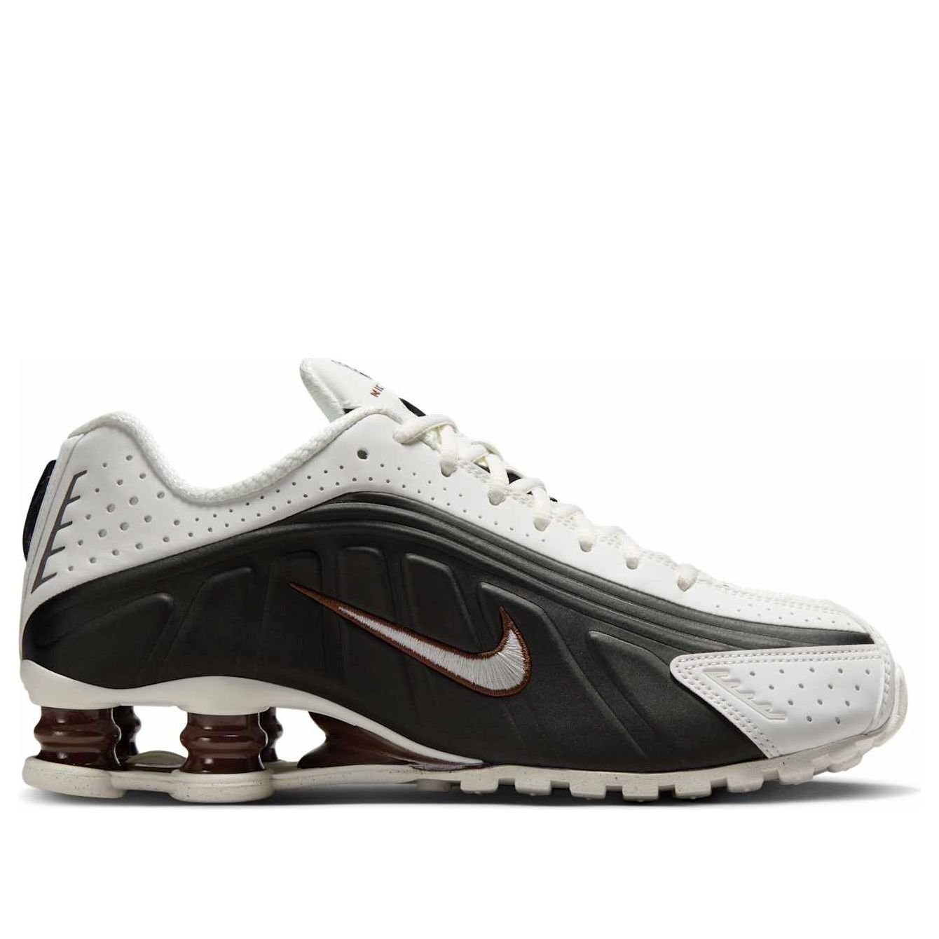 Shop (W) Nike Shox R4 ''Sail Fauna Brown'' Lelaki Kasual Sneakers AR3565-104