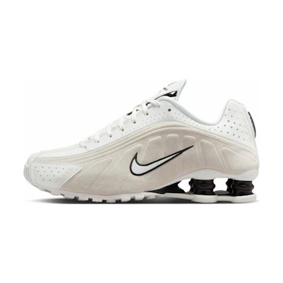 (W) Nike Shox R4 'Summit White Light Orewood Brown'