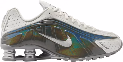 (Women) Nike Shox R4 'White Iridescent' IB7703-100 (Women) Nike Shox R4 'White Iridescent' IB7703-100