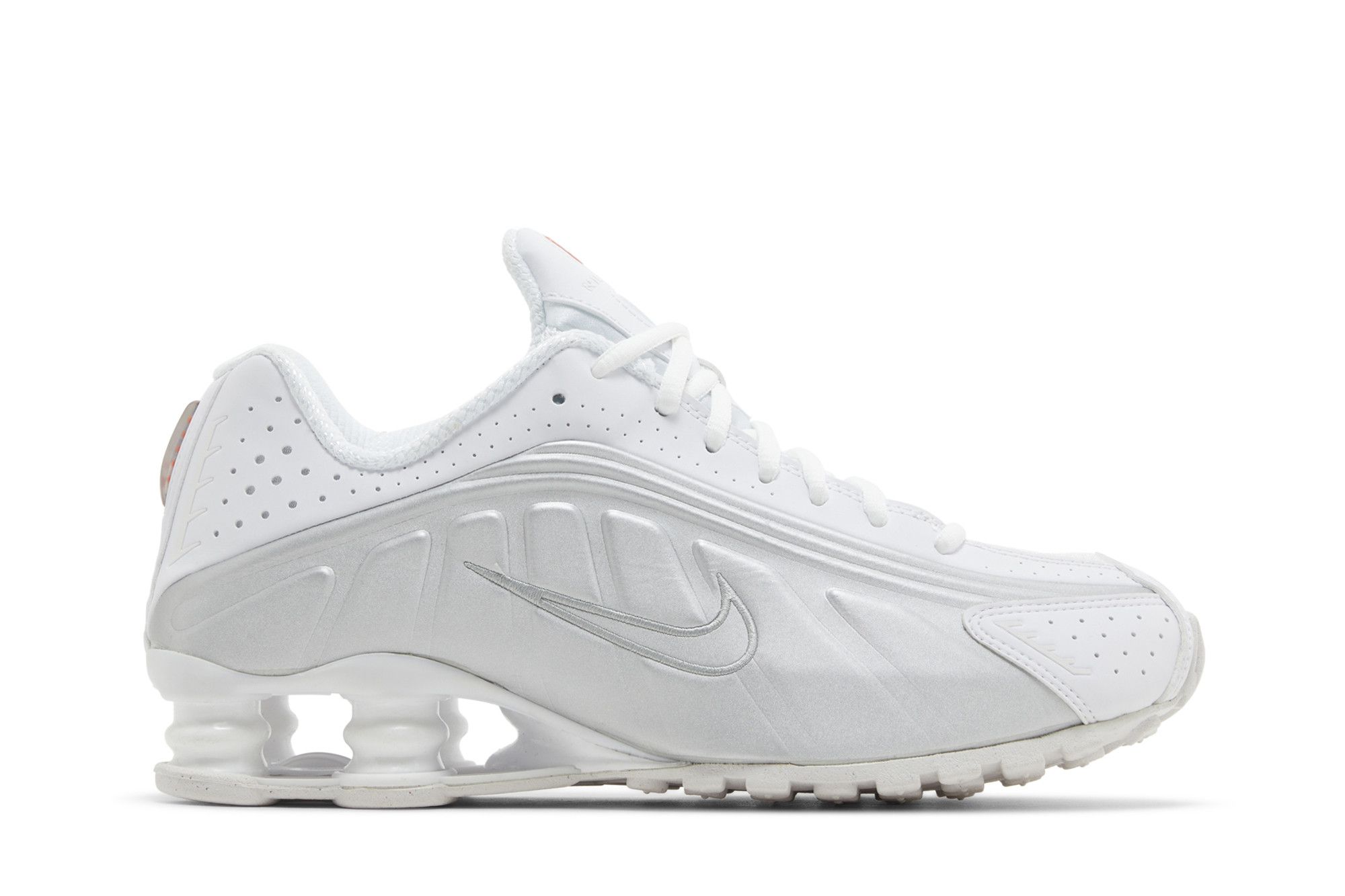 (Women) Nike Shox R4 'White Metallic' AR3565-101