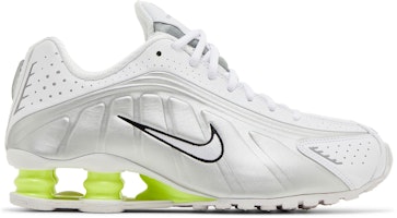 (Women) Nike Shox R4 'White Metallic Silver' AR3565-102 (Women) Nike Shox R4 'White Metallic Silver' AR3565-102