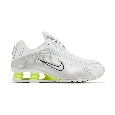 (W) Nike Shox R4 'White Metallic Silver'