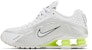 (W) Nike Shox R4 'Putih Metalik Perak' AR3565-102