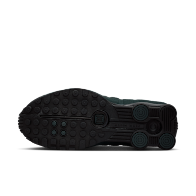 Order (W) Nike Shox R4 Hitam/Perak Metalik/Seaweed HQ7739-002