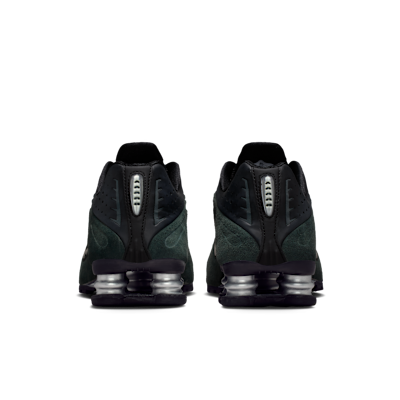 Details for (W) Nike Shox R4 Hitam/Perak Metalik/Seaweed HQ7739-002