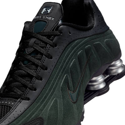 Sizing (W) Nike Shox R4 Hitam/Perak Metalik/Seaweed HQ7739-002