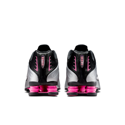 Details for (W) ナイキ ショックス R4 ブラック/ピンクサイクル/メタリックシルバー AR3565-012