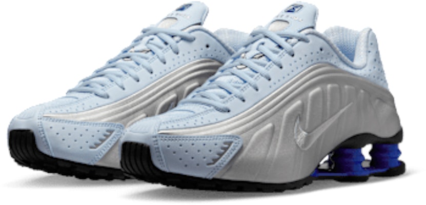 (Women) Nike Shox R4 Blue Tint/Racer Blue/Metallic Silver/Metallic Silver AR3565-402 Purchase (Women) Nike Shox R4 Blue Tint/Racer Blue/Metallic Silver/Metallic Silver AR3565-402