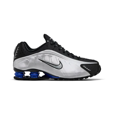 (W) Nike Shox R4 'Metallic Silver Racer Blue'