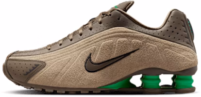 (Women) Nike Shox R4 Olive Khaki/Khaki/Green Shock/Olive Khaki HQ7739-200 (Women) Nike Shox R4 Olive Khaki/Khaki/Green Shock/Olive Khaki HQ7739-200
