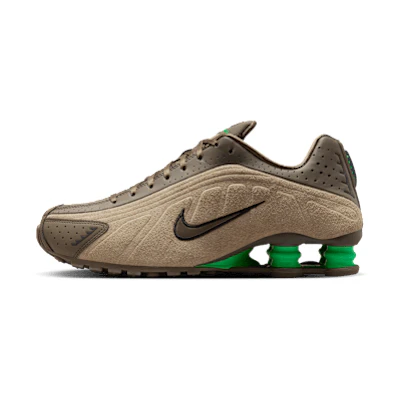 (W) Nike Shox R4 Olive Khaki/Khaki/Green Shock/Olive Khaki