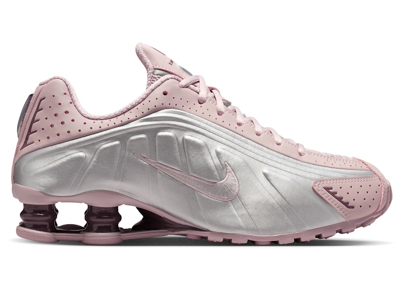 (Women) Nike Shox R4 Particle Rose Tattoo Silver AR3565-601