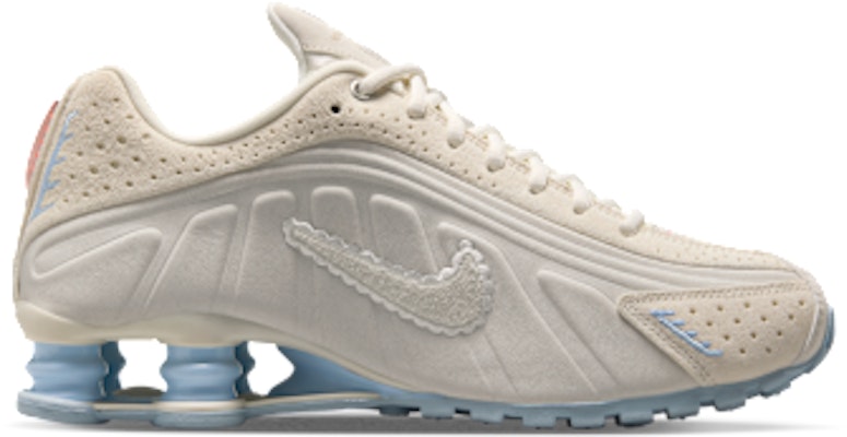 (Women) Nike Shox R4 SE Pale ivory/light all wood brown/celestine blue/sail IH3572-110 Lookbook (Women) Nike Shox R4 SE Pale ivory/light all wood brown/celestine blue/sail IH3572-110