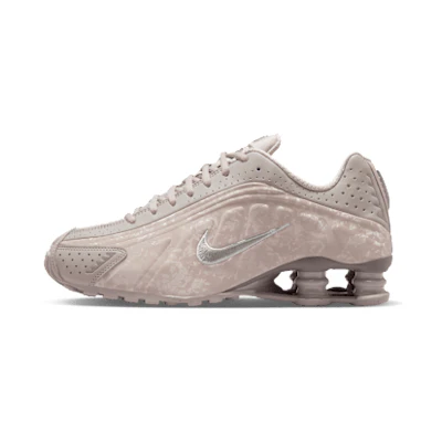 (W) Nike Shox R4 'Flat Pewter Floral'