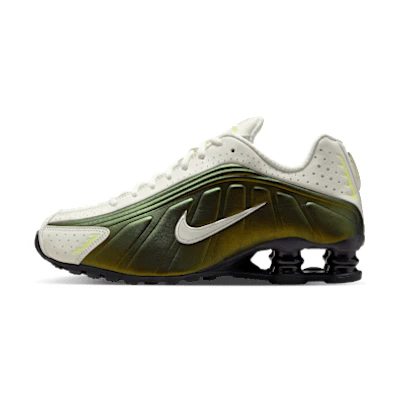 (W) Nike Shox R4 'Sail Light Lemon Twist'