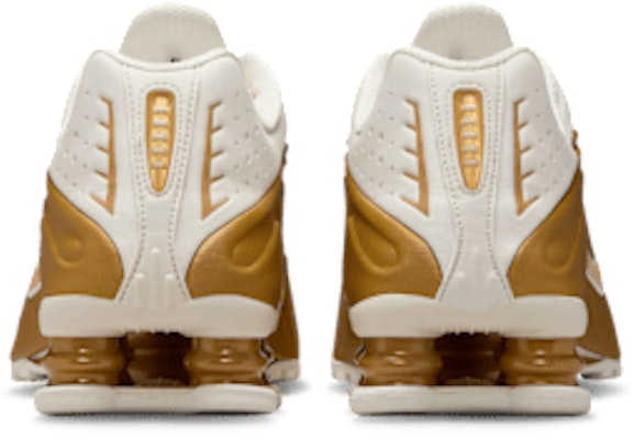 (W) 耐克Shox R4运动鞋 软珍珠/金属金 AR3565-010 Details for (W) 耐克Shox R4运动鞋 软珍珠/金属金 AR3565-010