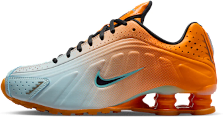 (W) 耐克Shox R4运动鞋 鲜橙/冰川蓝/冰川冰/黑色 IH2343-801 Buy (W) 耐克Shox R4运动鞋 鲜橙/冰川蓝/冰川冰/黑色 IH2343-801