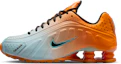 Buy (W) 耐克Shox R4运动鞋 鲜橙/冰川蓝/冰川冰/黑色 IH2343-801