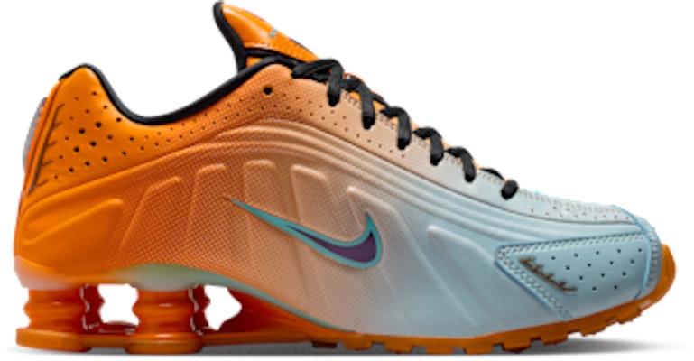 (W) 耐克Shox R4运动鞋 鲜橙/冰川蓝/冰川冰/黑色 IH2343-801 Lookbook (W) 耐克Shox R4运动鞋 鲜橙/冰川蓝/冰川冰/黑色 IH2343-801