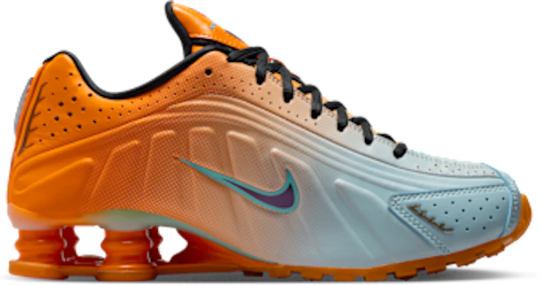 (W) 耐克Shox R4运动鞋 鲜橙/冰川蓝/冰川冰/黑色 IH2343-801 Shop (W) 耐克Shox R4运动鞋 鲜橙/冰川蓝/冰川冰/黑色 IH2343-801