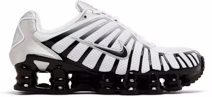 (Women) Nike Shox TL 'Metallic Silver Black' HQ4049-001 (Women) Nike Shox TL 'Metallic Silver Black' HQ4049-001