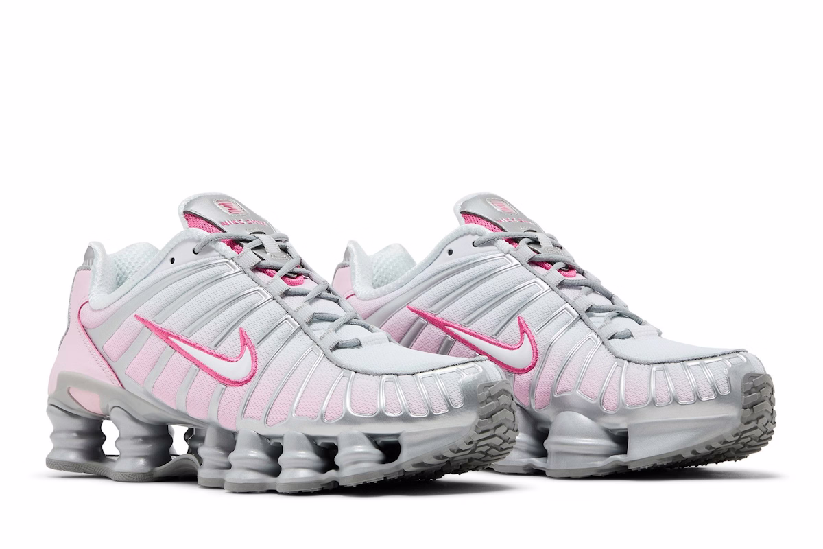 (Women) Nike Shox TL 'Metallic Platinum Pink Foam'