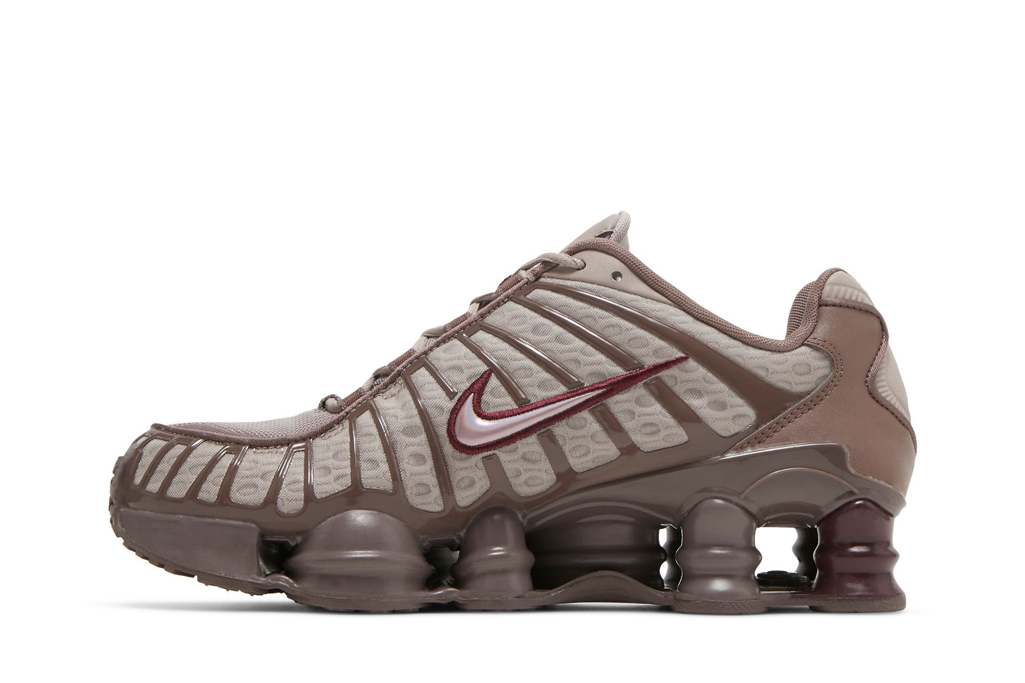 Shop (W) Nike Shox TL ''Bimsstein Night Maroon'' AR3566-200