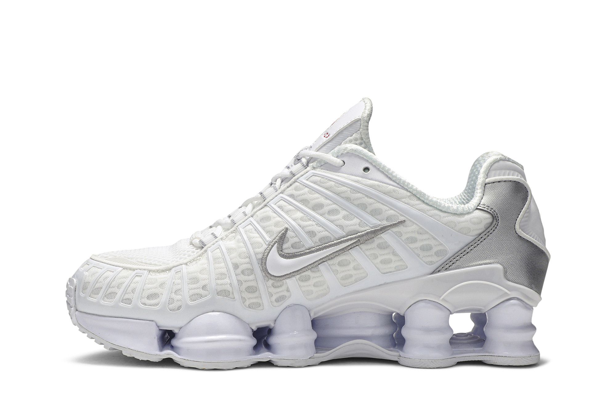 Shop (W) Nike Shox TL 'Blanco Plata' AR3566-100