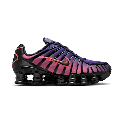 (W) Nike Shox TL Fade Court Purple Hot Lava
