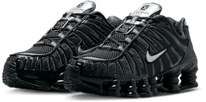 (W) Nike Shox TL ''Off Noir Silver'' Lelaki Wanita Sneakers IB7704-001 Purchase (W) Nike Shox TL ''Off Noir Silver'' Lelaki Wanita Sneakers IB7704-001