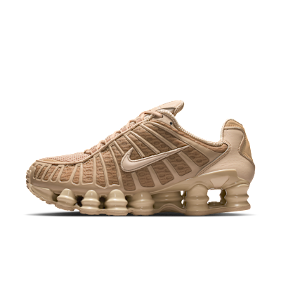(W) Nike Shox TL Linen/Metallic Silver/Linen