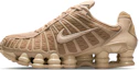 Buy (W) 耐克 Shox TL 亚麻/金属银/亚麻 AR3566-203
