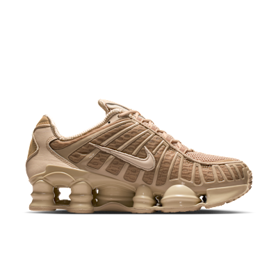 (W) Nike Shox TL Linen/Metallic Silver/Linen 圖 3