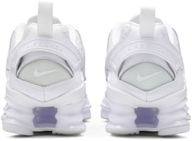 (W) Nike Shox TL Nova 'Triple White' Zapatillas Blancas Triple CV3602-103 Details for (W) Nike Shox TL Nova 'Triple White' Zapatillas Blancas Triple CV3602-103