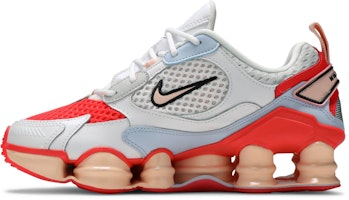 (W) Nike Shox TL Nova 'Putih Laser Crimson' CV3602-101 Lookbook (W) Nike Shox TL Nova 'Putih Laser Crimson' CV3602-101