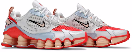 (W) Nike Shox TL Nova 'Putih Laser Crimson' CV3602-101 Cheap (W) Nike Shox TL Nova 'Putih Laser Crimson' CV3602-101