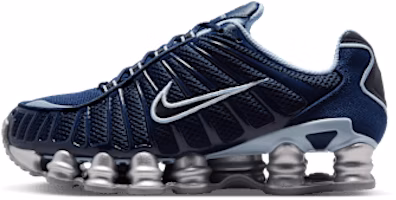 (Women) Nike Shox TL Obsidian Light Armory Blue Flat Silver Metallic Platinum IH4481-400 (Women) Nike Shox TL Obsidian Light Armory Blue Flat Silver Metallic Platinum IH4481-400