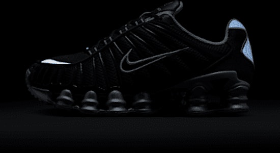 (W) Nike Shox TL Obsidiana Azul Armory Plata Mate Platino Metálico IH4481-400 3