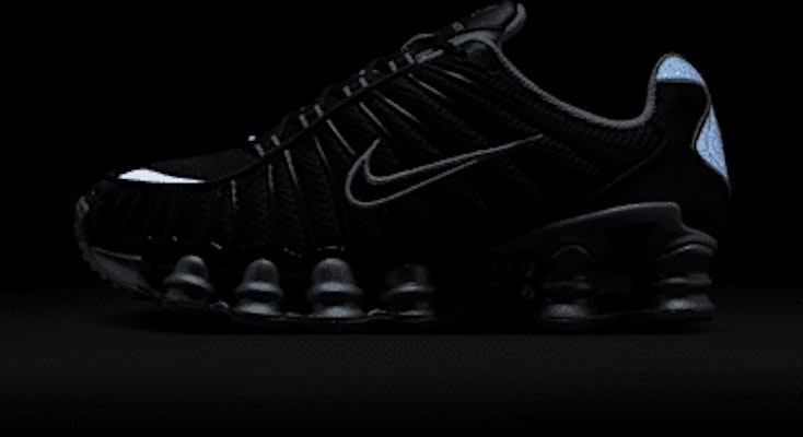 (W) Nike Shox TL Obsidiana Azul Armory Plata Mate Platino Metálico IH4481-400 3