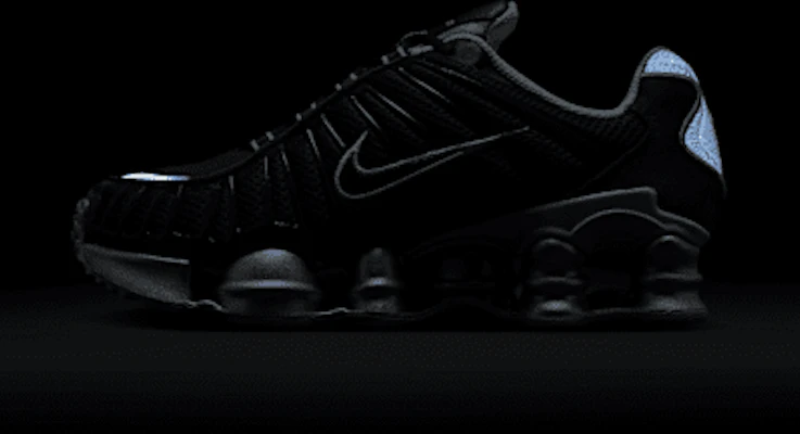 (W) Nike Shox TL Obsidiana Azul Armory Plata Mate Platino Metálico IH4481-400 5
