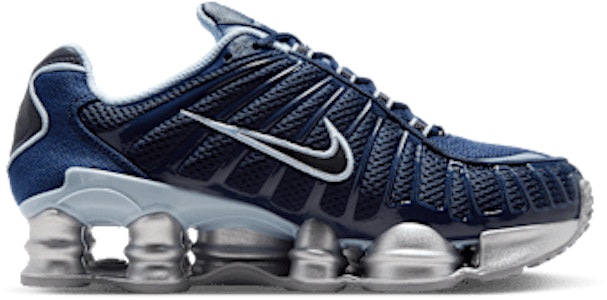 (W) Nike Shox TL Obsidiana Azul Armory Plata Mate Platino Metálico IH4481-400 Lookbook (W) Nike Shox TL Obsidiana Azul Armory Plata Mate Platino Metálico IH4481-400