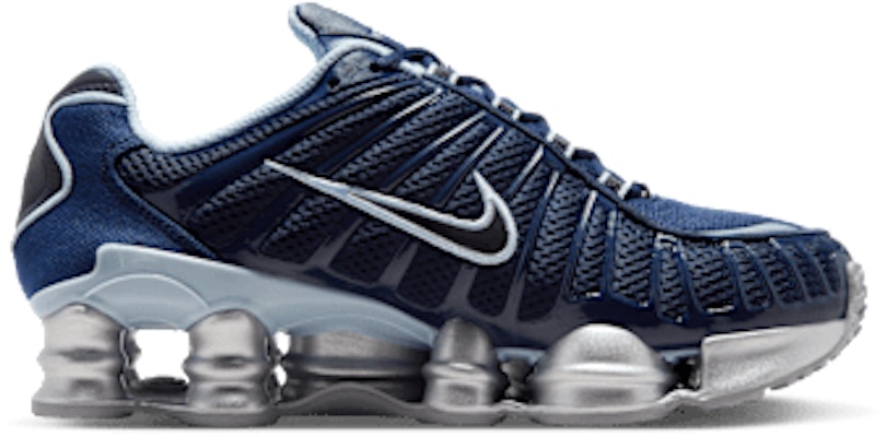 (W) Nike Shox TL Obsidiana Azul Armory Plata Mate Platino Metálico IH4481-400 Lookbook (W) Nike Shox TL Obsidiana Azul Armory Plata Mate Platino Metálico IH4481-400