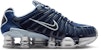 (Women) Nike Shox TL Obsidian  Light Armory Blue  Flat Silver  Metallic Platinum IH4481-400