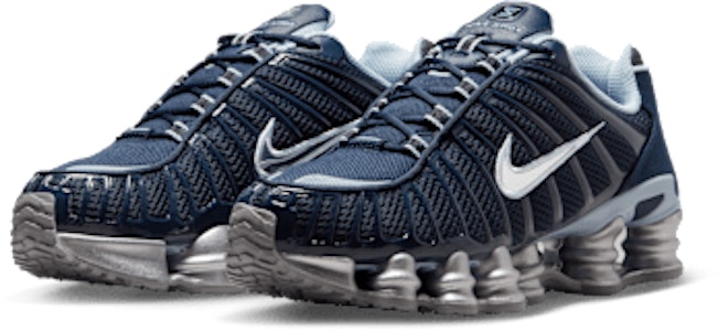 (W) Nike Shox TL Obsidiana Azul Armory Plata Mate Platino Metálico IH4481-400 Purchase (W) Nike Shox TL Obsidiana Azul Armory Plata Mate Platino Metálico IH4481-400