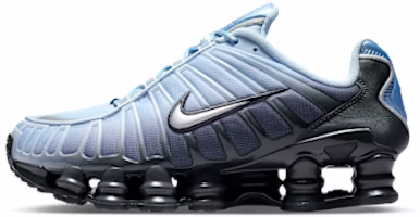 (Women) Nike Shox TL Sneakers Antracite/Light Armory Blue/Metallic Silver IO1912-060 (Women) Nike Shox TL Sneakers Antracite/Light Armory Blue/Metallic Silver IO1912-060