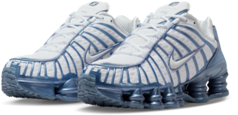 (W) Nike Shox TL Kasut Putih/Biru Kerja AR3566-106 Purchase (W) Nike Shox TL Kasut Putih/Biru Kerja AR3566-106