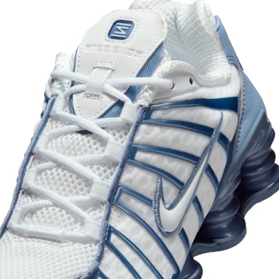 (W) Nike Shox TL Kasut Putih/Biru Kerja AR3566-106 Sizing (W) Nike Shox TL Kasut Putih/Biru Kerja AR3566-106